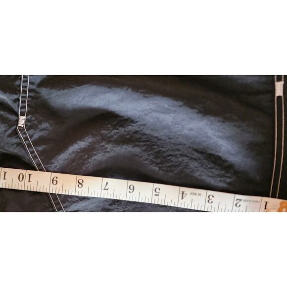 Nike Swoosh High Waisted Rise Nylon Pant Womens Size XL - Picture 10 of 11